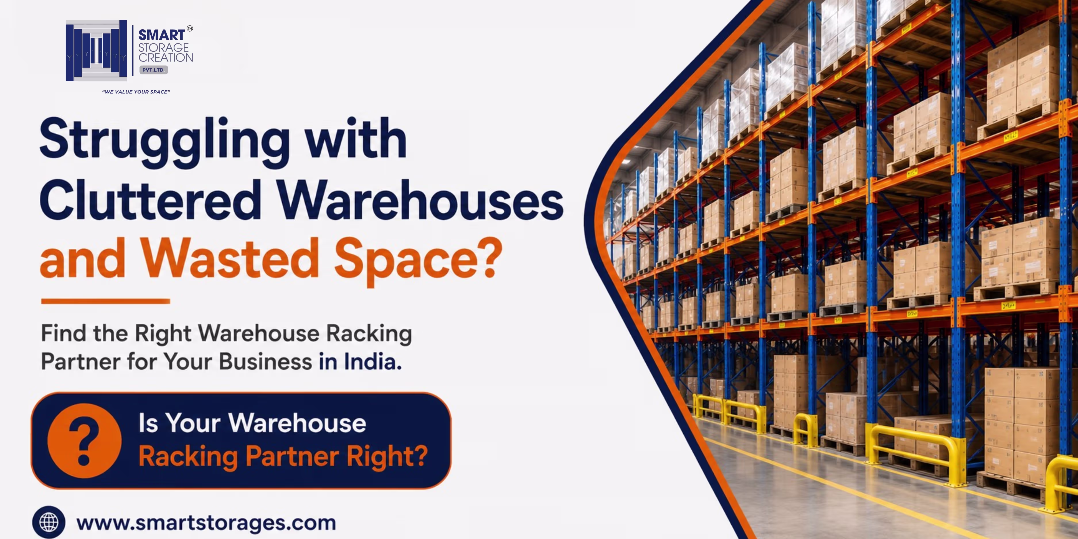 Warehouse Racking Manufacturers in India – Smart Storage Creation
